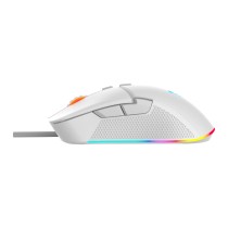 MOUSE OCELOT CREATORS ALAMBRICO/BLANCO/RGB/7 BOTONES/HASTA DPI 7200/OCELOT GAMING [ OCM-WHITE-PEARL ][ MS-1426 ]