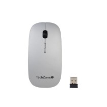 MOUSE TECHZONE TZ18MOUINAMP-PL RECARGABLE USB MOUSEPAD PLATA [ TZ18MOUINAMP-PL ][ MS-1441 ]