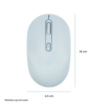 MOUSE TECHZONE TZMOUG203-INA INALAMBRICO ERGONOMICO NANO USB AZUL [ TZMOUG203-INA ][ MS-1444 ]