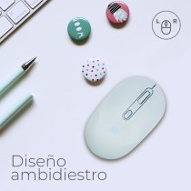 MOUSE TECHZONE TZMOUG203-INA INALAMBRICO ERGONOMICO NANO USB AZUL [ TZMOUG203-INA ][ MS-1444 ]