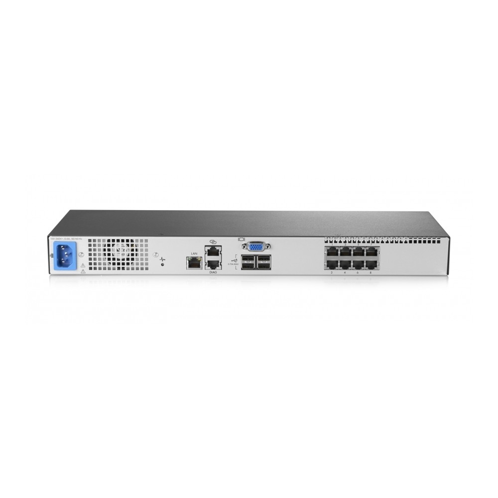 SWITCH DE CONSOLA HPE PARA LA UNIDAD DE KVM 0X1X8 G3 [ AF651A ][ NIC-2143 ]