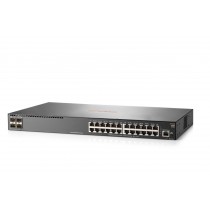 SWITCH HPE ARUBA JL253A 2930F 24 PUERTOS RJ45 10/100/1000 Y 4 SFP 1/10GE ADMINISTRABLE CAPA 3 RIP, O [ JL253A ][ NIC-2300 ]