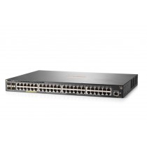 SWITCH HPE ARUBA JL256A 2930F 48 PUERTOS RJ45 10/100/1000 POE 370W Y 4 SFP 1/10GE ADMINISTRABLE CAPA [ JL256A ][ NIC-2303 ]