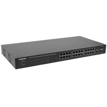 POE SWITCH,INTELLINET,560559, GB 24 PTOS 19 30W/PTO, 240W + 2 SFP [ 560559 ][ NIC-2640 ]