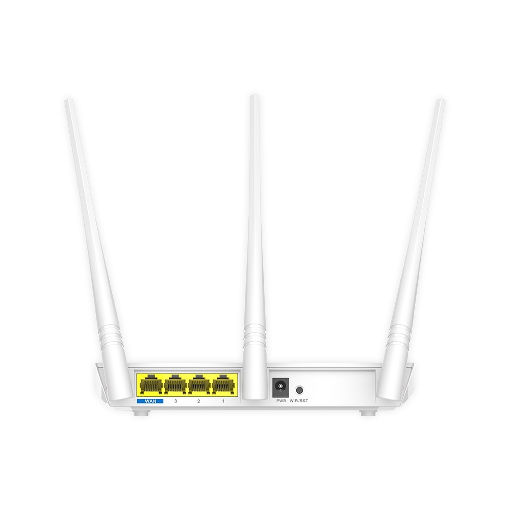 ROUTER TENDA F3 N300 802.11 B/G/N ACCESS POINT Y REPETIDOR INALAMBRICO 300MBPS 1P WAN 10/100 3P LAN  [ F3 ][ NIC-2646 ]