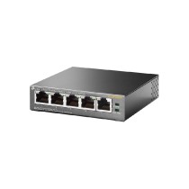 SWITCH | TP-LINK | TL-SF1005P | 5 PUERTOS | NO ADMINISTRABLE | CON 4 PUERTOS POE | PARA ESCRITORIO [ TL-SF1005P ][ NIC-2675 ]