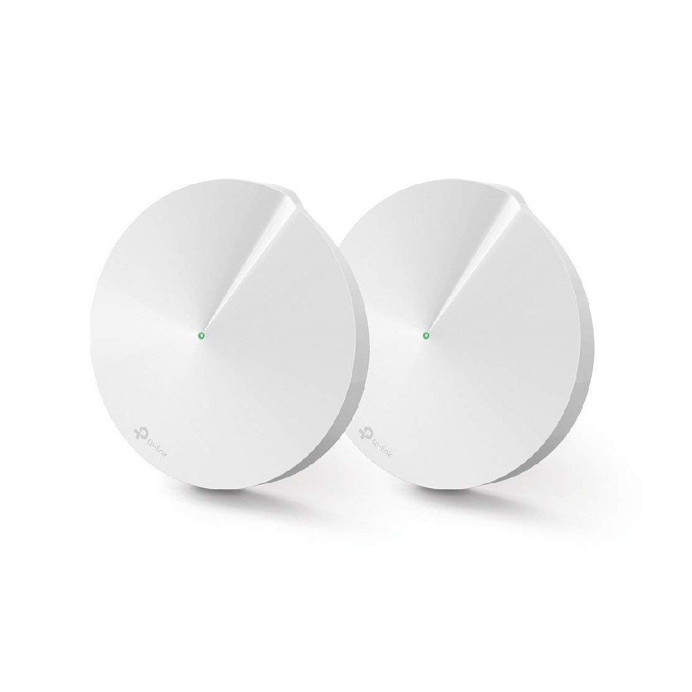 ROUTER | TP-LINK | DECO M5(2-PACK) | AC1300 | WIFI MESH | COBERTURA ESTIMADA 353 METROS CUADRADOS (D [ DECO-M52-PACK ][ NIC-2736 ]