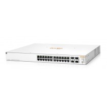 SWITCH HPE ARUBA JL684A INSTANT ON 1930 24G POE CLASE 4 4SFP+ 370 W ADMINISTRABLE CAPA 2 SMART MANAG [ JL684A ][ NIC-3375 ]