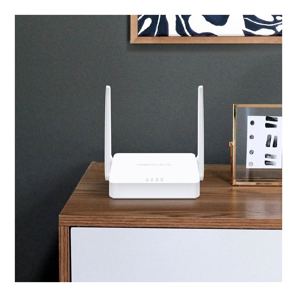 ROUTER | MERCUSYS | MW302R | INALAMBRICO | 300MBPS | MULTIMODO ACCESS POINT REPETIDOR WISP |2 PUERTO [ MW302R ][ NIC-3400 ]