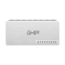 SWITCH GHIA 8 PUERTOS RJ45 10/100 MBPS NO ADMINISTRABLE AUTO MDI/MDIX HALF FULL DUPLEX [ GNW-S2 ][ NIC-3420 ]