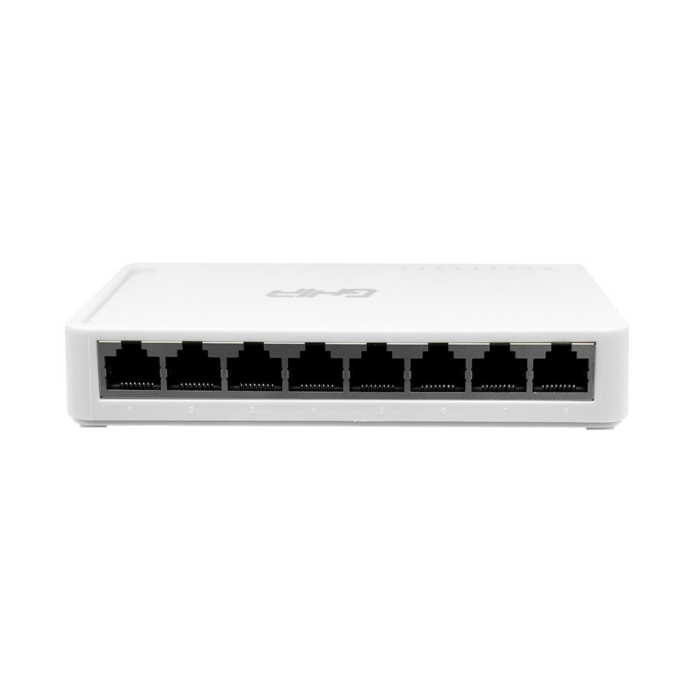 SWITCH GHIA 8 PUERTOS RJ45 10/100/1000 MBPS NO ADMINISTRABLE AUTO MDI/MDIX HALF FULL DUPLEX // GIGAB [ GNW-S4 ][ NIC-3421 ]