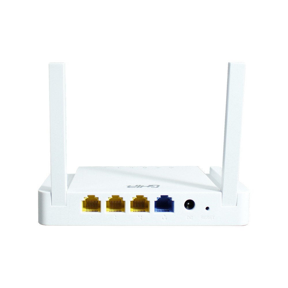 ROUTER INALAMBRICO GHIA COMPACTO 300MBPS 802.11N/G/B MULTIMODO ACCESS POINT REPETIDOR WISP 3 PUERTOS [ GNW-W2 ][ NIC-3426 ]