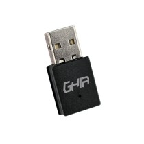 ADAPTADOR DE RED GHIA USB 2.0 INALAMBRICA 300 MBPS ALTA VELOCIDAD [ GNW-U3 ][ NIC-3429 ]