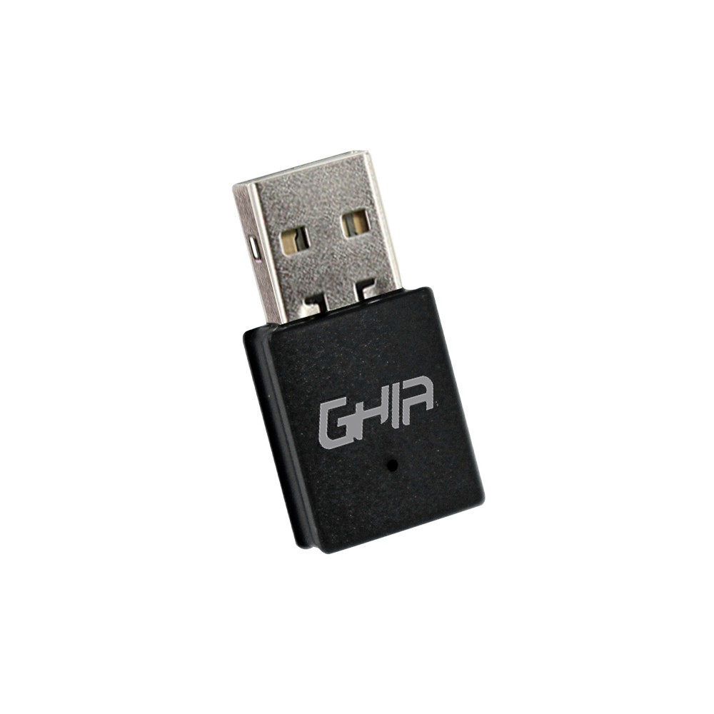 ADAPTADOR DE RED GHIA USB 2.0 INALAMBRICA 300 MBPS ALTA VELOCIDAD [ GNW-U3 ][ NIC-3429 ]