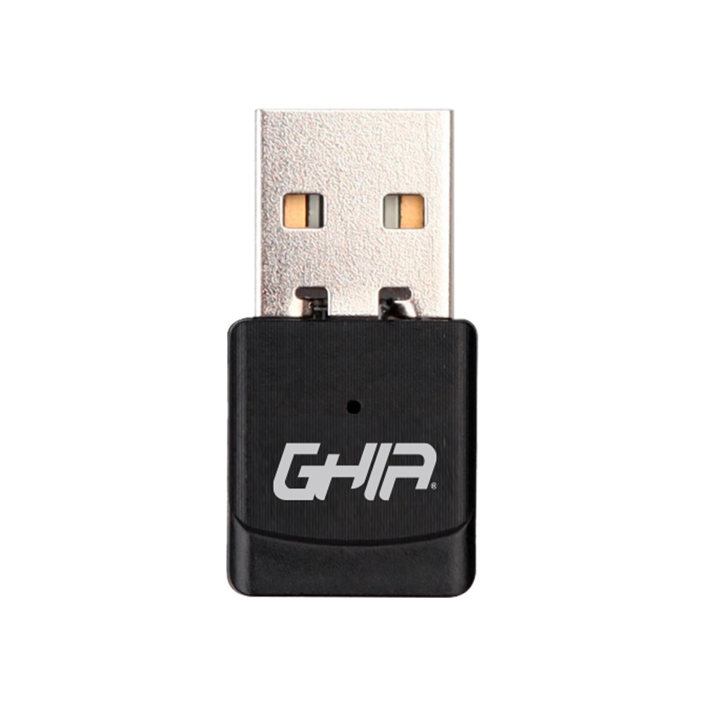 ADAPTADOR DE RED GHIA USB 2.0 INALAMBRICO DUAL BAND 600 MBPS ALTA VELOCIDAD [ GNW-U5 ][ NIC-3432 ]