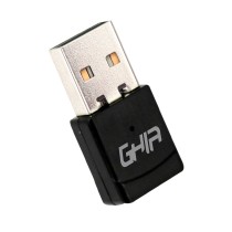 ADAPTADOR DE RED GHIA USB 2.0 INALAMBRICO DUAL BAND 600 MBPS ALTA VELOCIDAD [ GNW-U5 ][ NIC-3432 ]