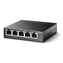 SWITCH | TP-LINK | TL-SF1005LP| 5 PUERTOS RJ45 10/100 MBPS | NO ADMINISTRABLE |CON 4 PUERTOS POE | P [ TL-SF1005LP ][ NIC-3576 ]