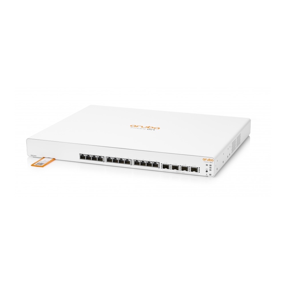 SWITCH HPE ARUBA JL805A INSTANT ON 1960 12 RJ-45 100/1000/10GBASE-T, 4 SFP 10 GBE [ JL805A ][ NIC-3794 ]