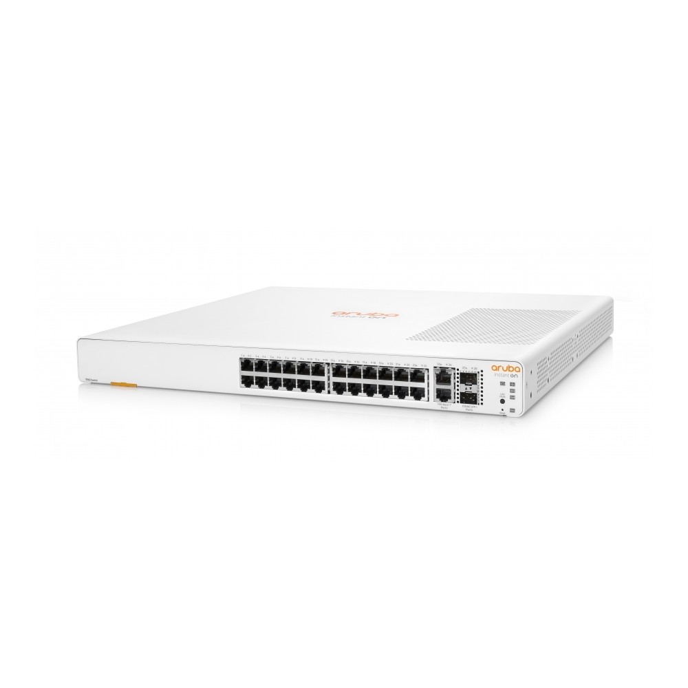 SWITCH HPE ARUBA JL806A INSTANT ON 1960 24 RJ-45 10/100/1000, 2 SFP 10 GBE, 10GBASE-T [ JL806A ][ NIC-3797 ]