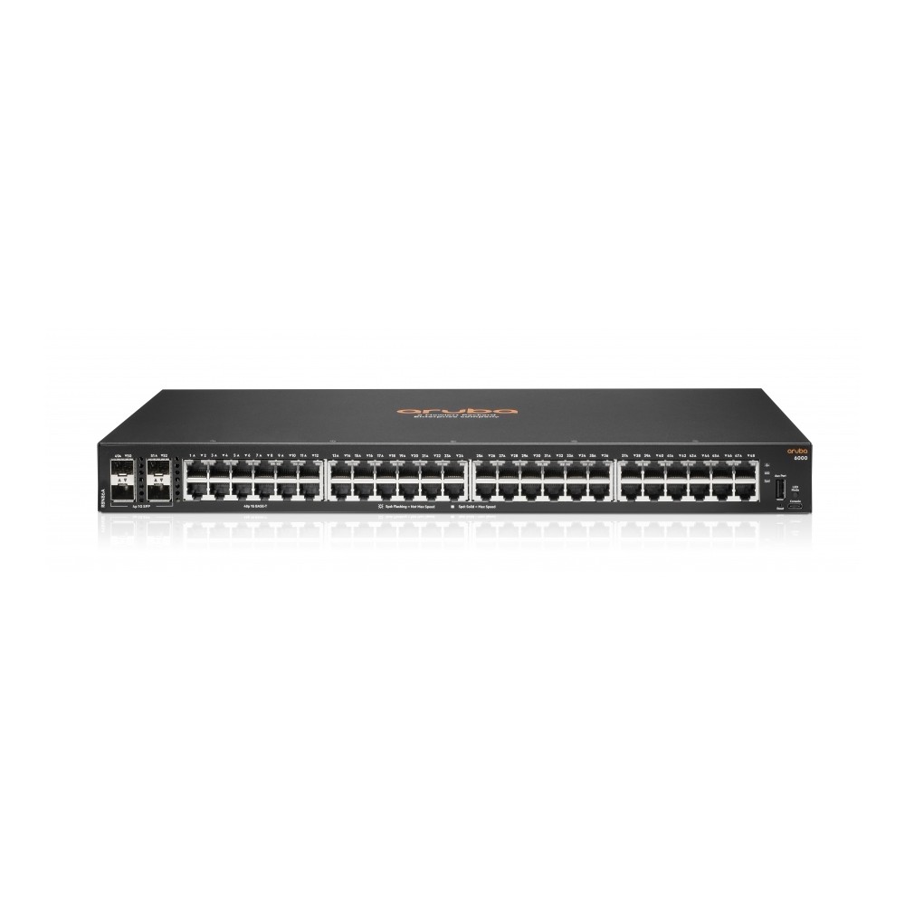 SWITCH HPE ARUBA R8N86A 6000 48G Y 4SFP ADMINISTRABLE CAPA 2 [ R8N86A ][ NIC-3801 ]