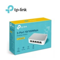 SWITCH | TP-LINK | TL-SF1005D | 5 PUERTOS RJ45 10/100 MBPS| NO ADMINISTRABLE | PARA ESCRITORIO [ TL-SF1005D ][ NIC-790 ]