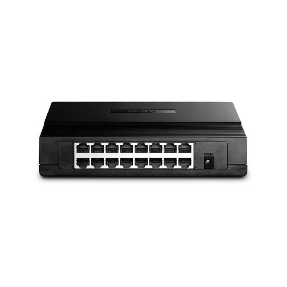 SWITCH | TP-LINK | TL-SF1016D | 16 PUERTOS RJ45 10/100 MBPS | NO ADMINISTRABLE | PARA ESCRITORIO [ TL-SF1016D ][ NIC-796 ]