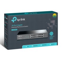 SWITCH | TP-LINK | TL-SG1016D | 16 PUERTOS | RJ45 GIGABIT 10/100/1000 MBPS | NO ADMINISTRABLE | PARA [ TL-SG1016D ][ NIC-937 ]