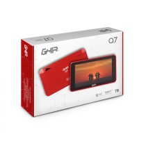 TABLET GHIA 7 A7 WIFI/A133 QUADCORE /2GB RAM/16GB /2CAM/WIFI/BLUETOOTH/2100MAH/ANDROID 11 /ROJA [ GA7133R2 ][ NOTGHIA-363 ]