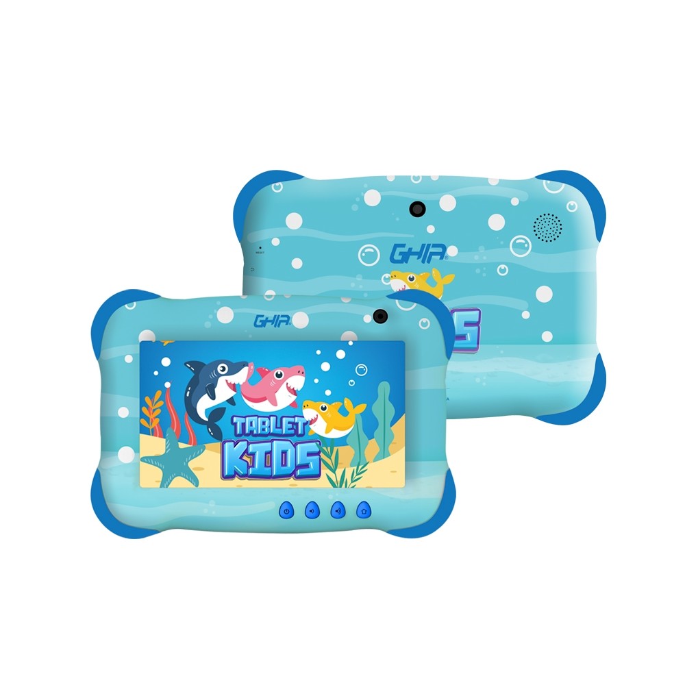 TABLET GHIA KIDS 7 PULG/A133 QUADCORE/2GB RAM/32GB /2CAM/WIFI/BLUETOOTH/2500MAH/ANDROID 13 GO /TIBUR [ GK133T2 ][ NOTGHIA-369 ]