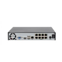 NVR MOTOROLA MTR08IPOE / 8 CANALES / 5MP FULL HD DE 1080P / POE / ONVIF / ANALITICOS / H.265 / H.264 [ MTR08IPOE ][ NVR-132 ]