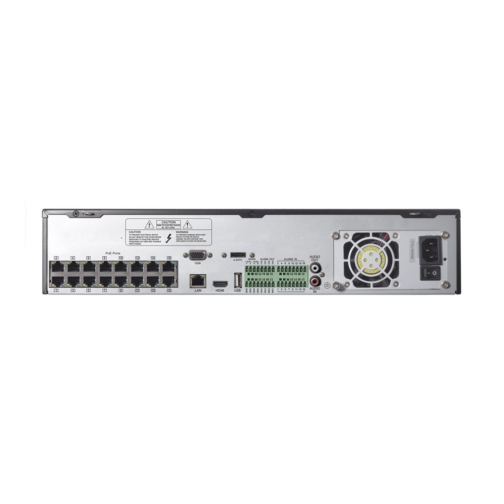 NVR / PROVISION ISR / NVR8-32800F-16P2U / 32 CANALES 16 POE / 2U / 8MP A 25FPS / 8DD6TB / ANALITICO  [ NVR8-32800F-16P2U ][ NVR-139 ]