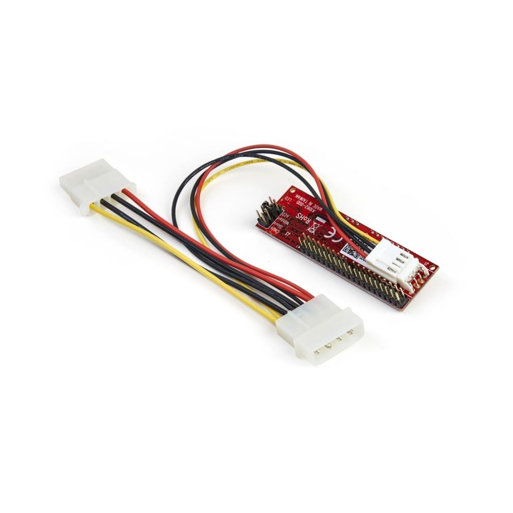 ADAPTADOR IDE PATA DE 40 PINES A SATA SERIAL ATA - CONVERTIDOR PARA DISCO DURO SSD UNIDAD OPTICA - S [ IDE2SAT2 ][ AC-10211 ]