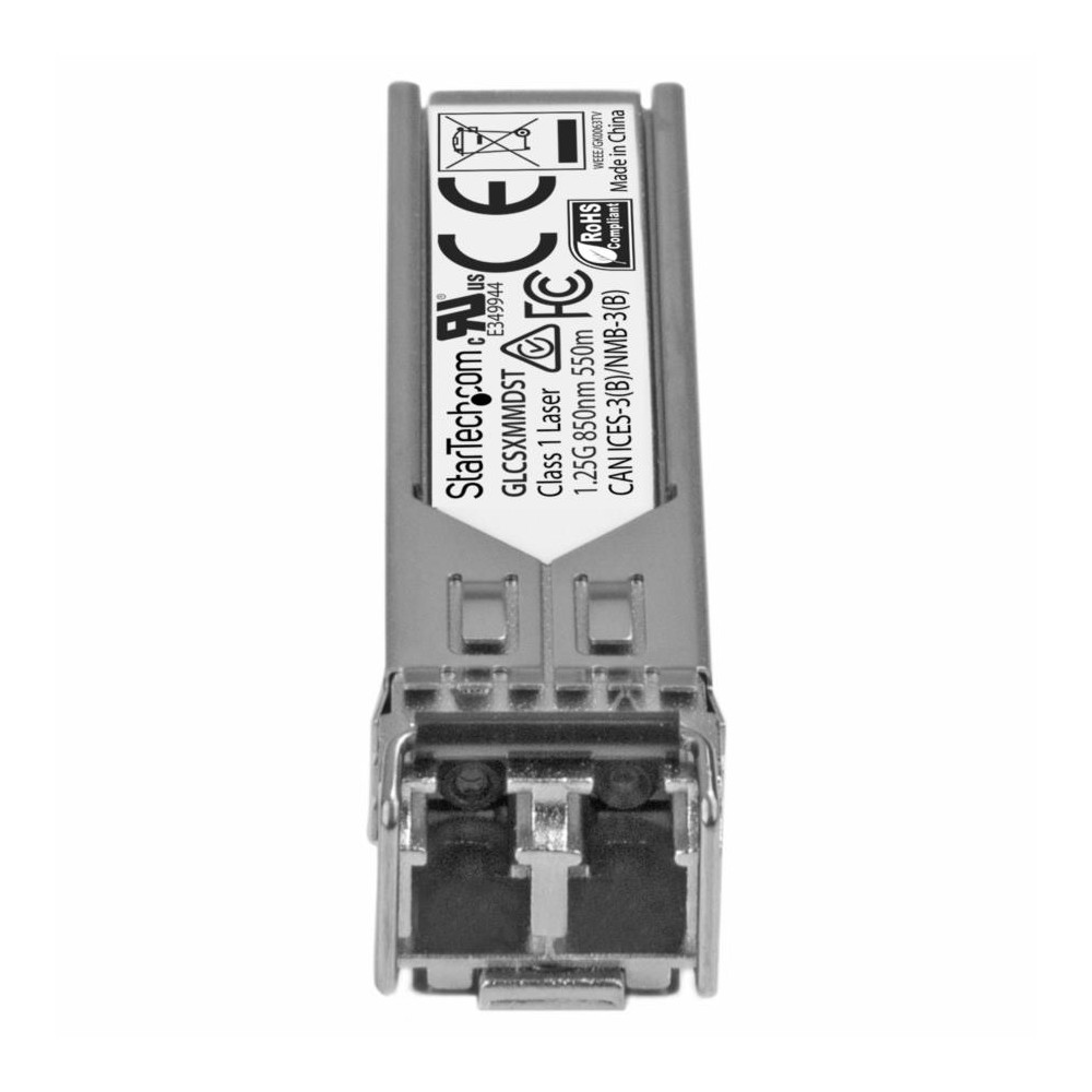 MODULO TRANSCEPTOR SFP COMPATIBLE CON CISCO GLC-SX-MMD - 1000BASE-SX - MULTIMODO 1GBE - LC - 550M -  [ GLCSXMMDST ][ AC-10278 ]