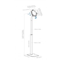 SOPORTE DE SUELO ANTIRROBO, MANHATTAN, 406345 ,PARA TABLET Y IPAD [ 406345 ][ AC-11315 ]