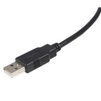 CABLE USB DE 1.8M PARA IMPRESORA - USB 2.0 CERTIFICADO - 1X USB-A MACHO - 1X USB-B MACHO - NEGRO - S [ USB2HAB6 ][ CB-2466 ]