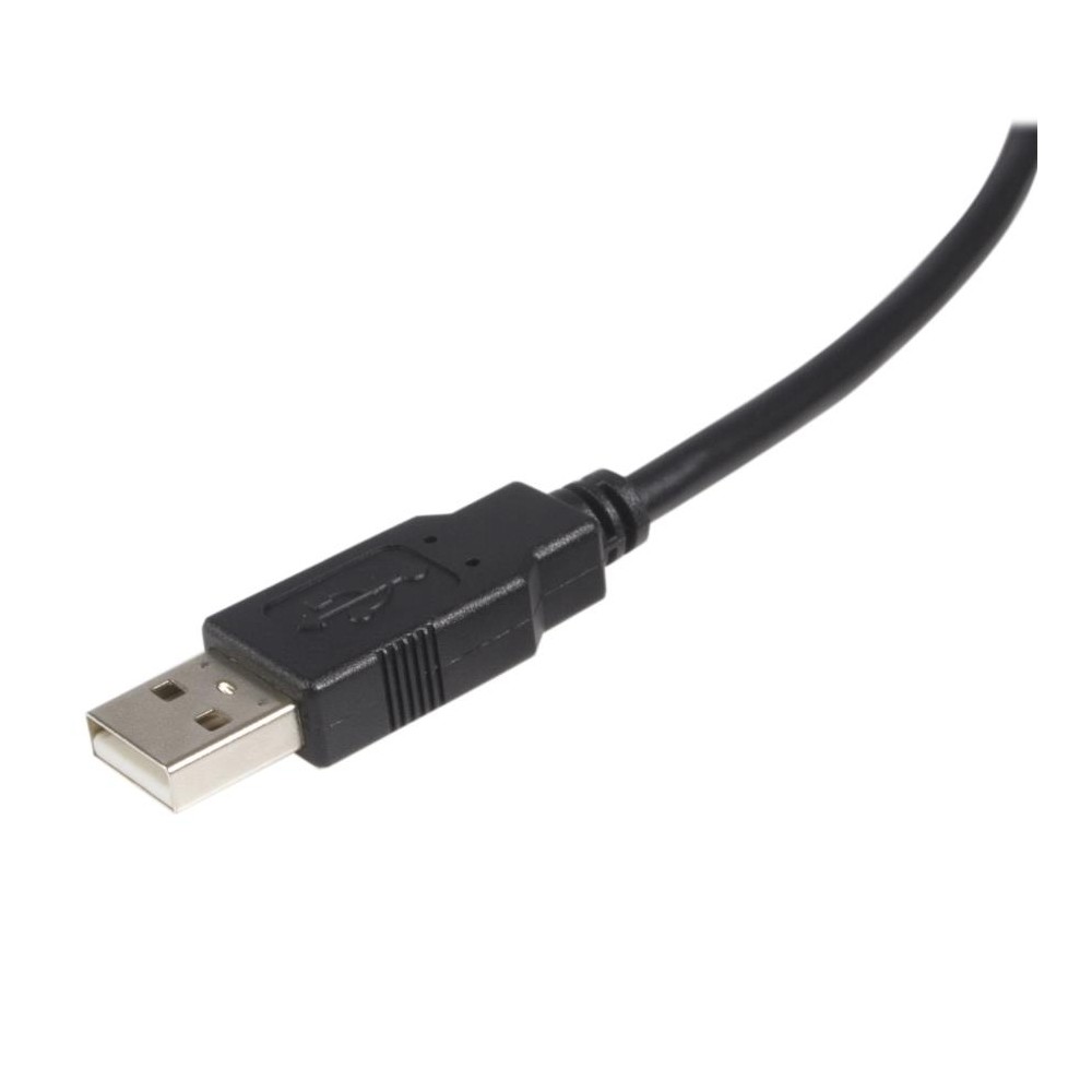 CABLE USB DE 1.8M PARA IMPRESORA - USB 2.0 CERTIFICADO - 1X USB-A MACHO - 1X USB-B MACHO - NEGRO - S [ USB2HAB6 ][ CB-2466 ]