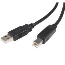 CABLE USB DE 1.8M PARA IMPRESORA - USB 2.0 CERTIFICADO - 1X USB-A MACHO - 1X USB-B MACHO - NEGRO - S [ USB2HAB6 ][ CB-2466 ]