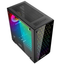 GABINETE GAMER BALAMRUSH TALOS / MICRO TORRE / MICRO ATX, MINI ITX / VENTILADOR RGB / PANEL CRISTAL  [ BR-922968 ][ CS-669 ]