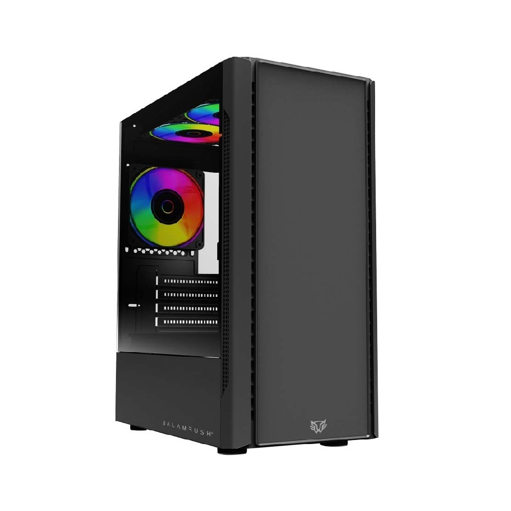 GABINETE GAMER BALAM RUSH NYX GI730 / MEDIA TORRE / MICRO ATX, MINI ITX / VENTILADOR RGB / PANEL CRI [ BR-936095 ][ CS-867 ]