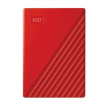 DISCO DURO EXTERNO WD MY PASSPORT 4TB 2.5 PORTATIL USB3.0 ROJO WINDOWS BACKUP ENCRIPTACION [ WDBPKJ0040BRD-WESN ][ HD-2116 ]