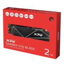 UNIDAD DE ESTADO SOLIDO SSD INTERNO 2TB ADATA XPG GAMMIX S70 BLADE M.2 2280 NVME PCIE GEN 4X4 LECT.7 [ AGAMMIXS70B-2T-CS ][ HD-2673 ]