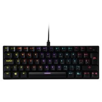 TECLADO MECANICO OCELOT/FORMA 60/ALAMBRICO/PLASTICO/ILUMINACION TIPO RGB/GAMER [ OGMK03 ][ KB-827 ]