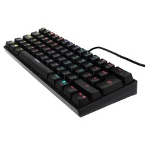 TECLADO MECANICO OCELOT/FORMA 60/ALAMBRICO/PLASTICO/ILUMINACION TIPO RGB/GAMER [ OGMK03 ][ KB-827 ]