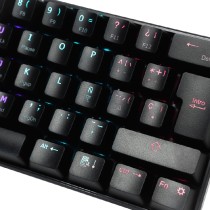 TECLADO MECANICO OCELOT/FORMA 60/ALAMBRICO/PLASTICO/ILUMINACION TIPO RGB/GAMER [ OGMK03 ][ KB-827 ]