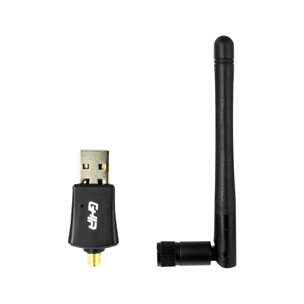 ADAPTADOR DE RED GHIA USB 2.0 INALAMBRICO 300 MBPS / ALTA VELOCIDAD / CON ANTENA [ GNW-U4 ][ NIC-3431 ]