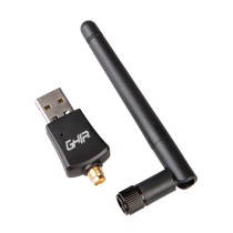 ADAPTADOR DE RED GHIA USB 2.0 INALAMBRICO 300 MBPS / ALTA VELOCIDAD / CON ANTENA [ GNW-U4 ][ NIC-3431 ]