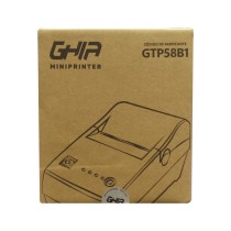 MINIPRINTER TERMICA GHIA BASICA//ECONOMICA NEGRA 58MM, USB [ GTP58B1 ][ PR-2042 ]