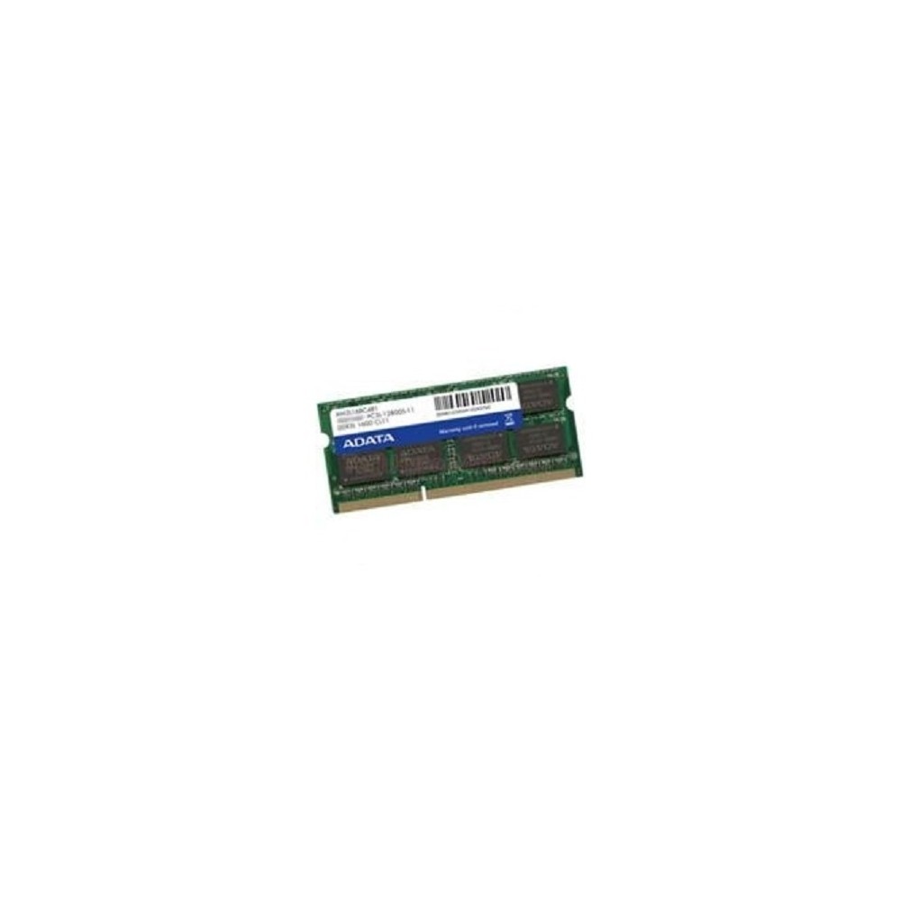 MEMORIA ADATA SODIMM DDR3L 8GB PC3L-12800 1600MHZ CL11 204PIN 1.35V LAPTOP/AIO/MINI PCS [ ADDS1600W8G11-SADDS1600W8G11-B ][ RAM-2319 ]