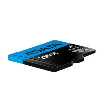 MEMORIA ADATA MICRO SDHC/SDXC UHS-I 256GB CLASE 10 A1 100MB/25MB SEG V10 C/ADAPTADOR [ AUSDX256GUICL10A1-RA1 ][ RAM-3041 ]