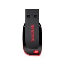 MEMORIA SANDISK 128GB USB 2.0 CRUZER BLADE Z50 NEGRO C/ROJO [ SDCZ50-128G-B35 ][ RAM-3107 ]